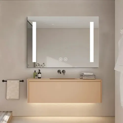 Espejo Moderno Smart Luz Led Desempañador Rectangular 50×70 Espejo