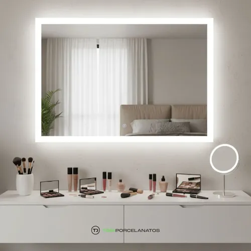 Espejo Luz Led Touch Horizontal 80×60 Dimerizable