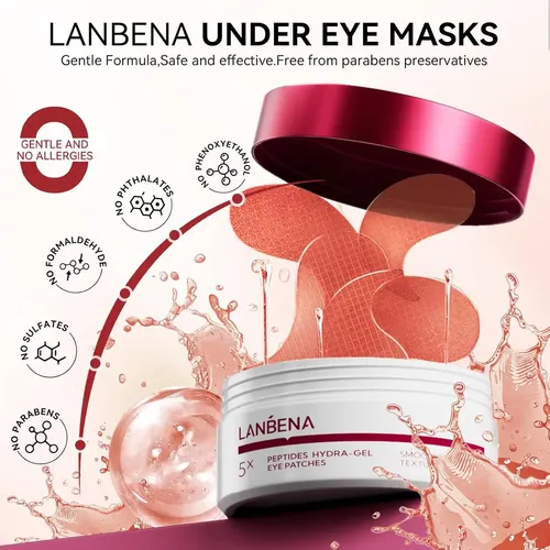 Lanbena Parches Peptides Hydra-gel 60 Unidades