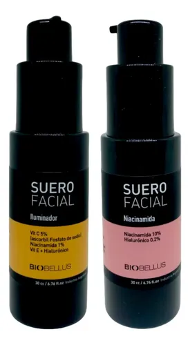 Suero Niacinamida + Iluminador Rejuvenece Biobellus Momento De Aplicación Día/noche Tipo De Piel Normal