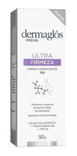 Crema Dermaglos Ultra Firmeza Hidratante De Dia Fps30 50g