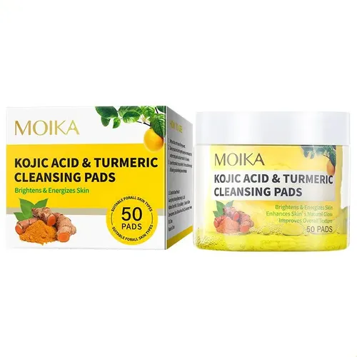 Toallitas Limpiadoras De Cúrcuma Y Ácido Kójico En Versión C