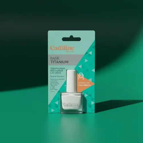 Esmalte Cadiline Titanium Activador De Crecimiento Uñas