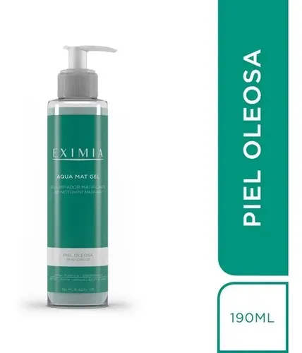 Eximia Aqua Mat Gel Limpiador Matificante X 190 Ml