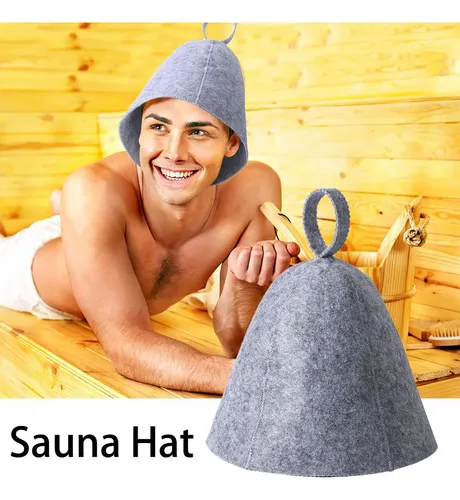 ` Gorro De Lana For Sauna Anti Calor Color Sólido U