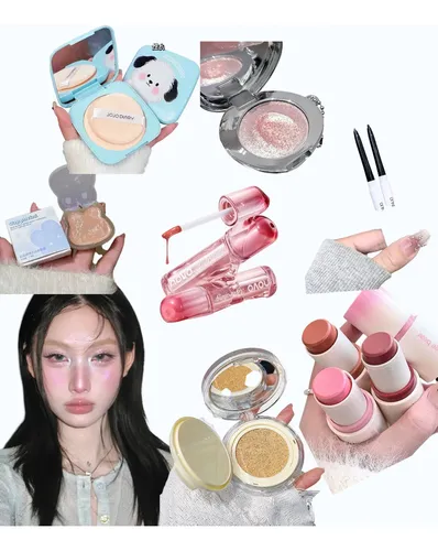 Set De Maquillaje Coreano Asiatico Kpop 8 Productos Importad
