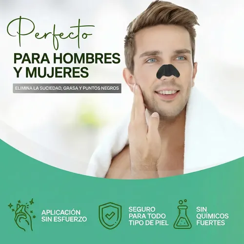 10 Banditas Tiras Limpieza Removedoras Puntos Negros