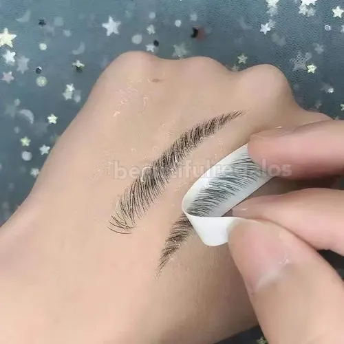 X4 Planchas Tatuaje Para Cejas Tattoo Waterproof Eyebrow