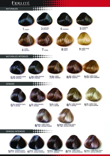 Tintura Fidelite 60 Gr Color Master Profesional X 3 Unidades