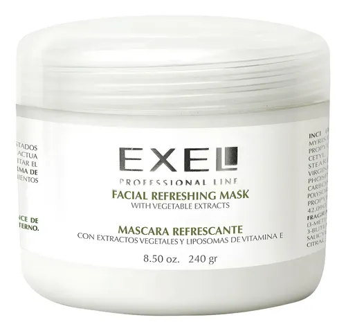 Mascara Facial Descongestiva Piel Sensible Exel 240 G