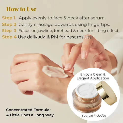 Bmbco Collagen Ceramide Cream With 24k Gold | Anti Aging