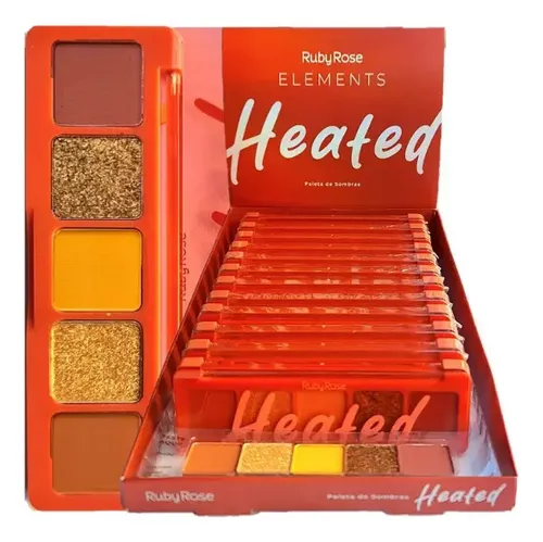 Paleta 5 Sombras Ruby Rose Overland Heated Breezy O Flood