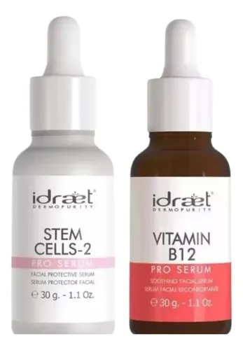 Rutina Skincare Serum Antiage Arrugas Piel Sensible Idraet