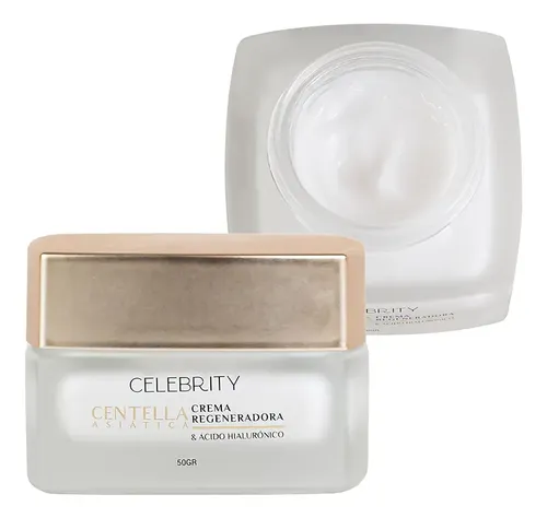 Crema Centella Asiática & Ácido Hialurónico X50grs Celebrity
