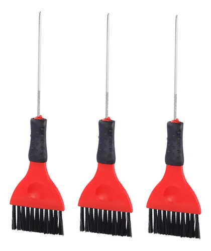 Peine Para Teñir El Cabello De Acero Inoxidable Con Forma De