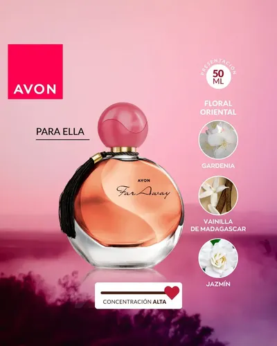 Far Away Tradicional 50 ml Avon