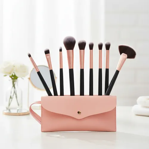 Set De Brochas Y Pinceles Para Maquillaje Estetica Facial Of