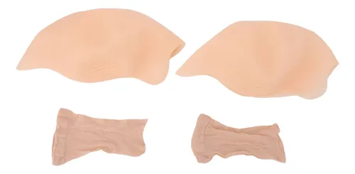 Gorro De Maquillaje De Látex Calvo, Peluca De 2 Piezas Para