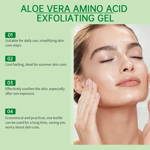 Gel De Aloe Vera, Crema Facial Hidratante Natural Pura