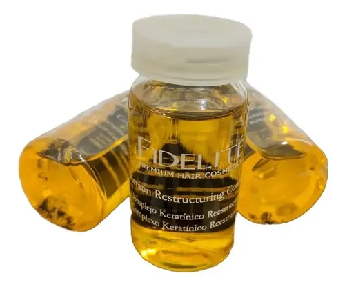 6 Unidades De Ampollas Complejo Keratítico Instantáneo 15ml