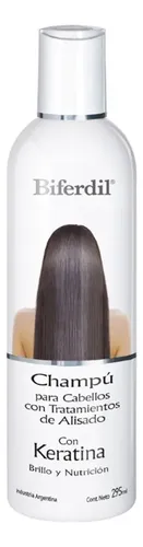 Shampoo Biferdil Cabellos con Tratamiento De Alisados X 295 Ml