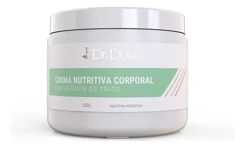 Crema Nutritiva Corporal Con Gemen De Trigo X500g Duval
