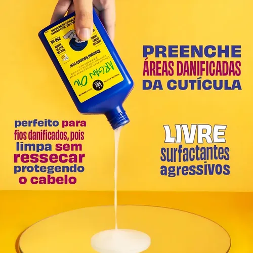 Lola Argan Oil Shampoo Reconstructor Reparador Pelo 250ml