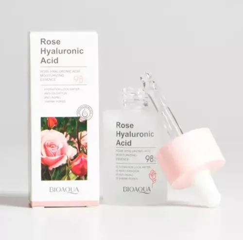 Serum Rosas Ácido Hialuronico 98% Antiage Hidratante Bioaqua