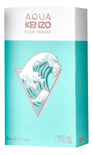 Fragancia Para Mujer Kenzo Aqua Pour Femme Edt 100ml 3c
