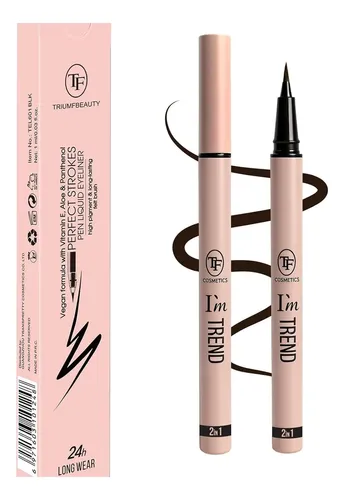 Delineador Líquido Waterproof Con Punta Bold Transpretty