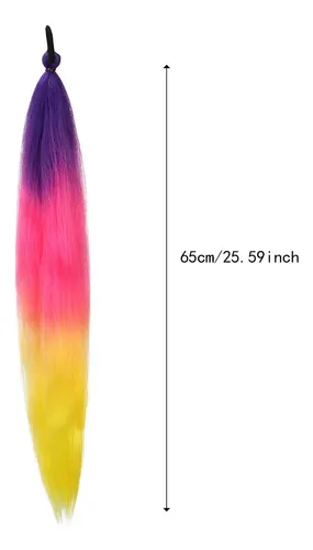 Peluca De Coleta, Extensión De Cabello, Coleta Larga, C39