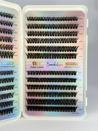 Libro Pestañas Postizas Beautifulkiss Supersoft 40-50-60-80p