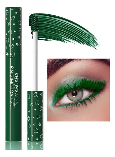 Máscara De Pestañas Wavuketu Verde 29ml Voluminizadora
