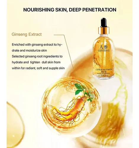 Sérum Antiarrugas De Ginseng Peehss 2 Botellas