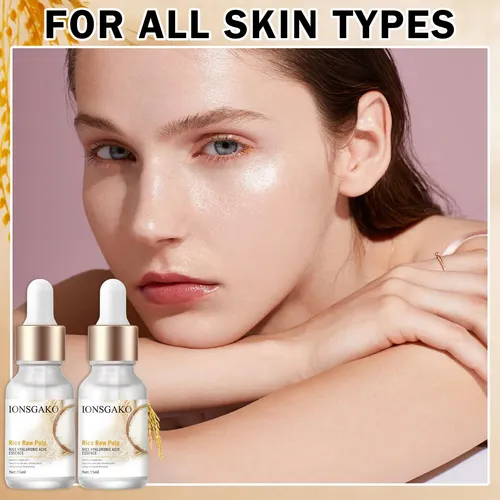 Sérum De Arroz Blanco Ionsgako Para Rostro – Hidratación Pro Todo Tipo De Piel