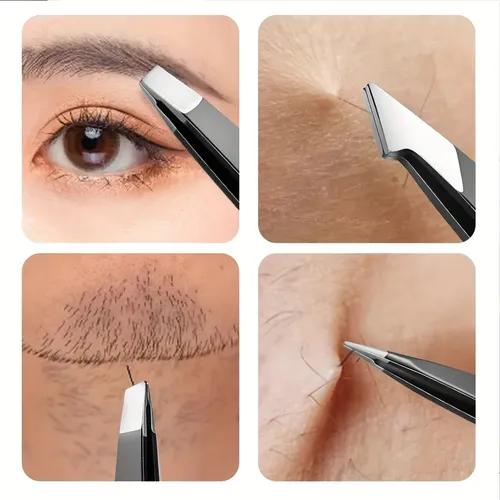 Juego De 4 Pinzas Faciales, Pinzas Para Piernas, Depilación