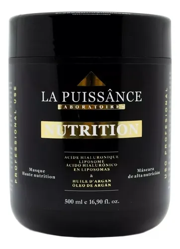 Kit Mascara Nutricion La Puissance Argan + Keratina 500ml