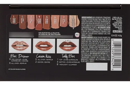 Paletalabial Colour Riche Nude L’oréal Paris 0.14 Oz