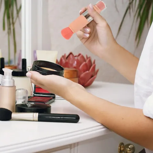 Cn* 1 Juego De Maquillaje Para Sombra De Ojos, Brocha Y .