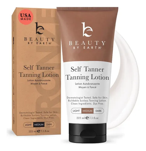 /a Droção Corporal Autobronzeadora Pbsa Beauty By Earth De 1