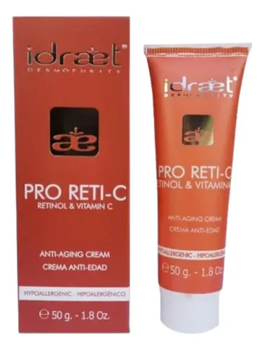 Crema Facial Retinol Vitamina C Antiage Pro Reti C Idraet