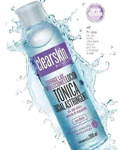 Locion Astringente Clearskin Avon