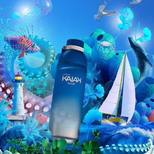Perfume Kaiak Sonar Femenino Edt 100 Ml Natura