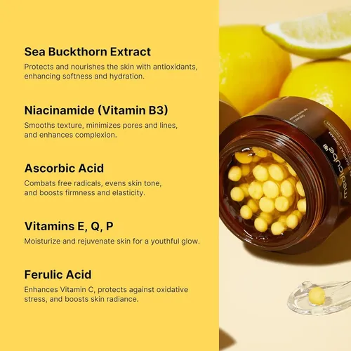 Crema Facial Vitamina C Y Sérum De Exosomas 7,500 Ppm