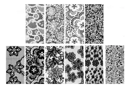 Pegatinas Para Uñas De 2,5 X 60 Cm, Calcomanías Transferible