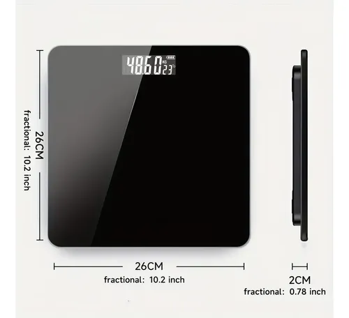 .. Báscula Digital Corporal Con Pantalla Led