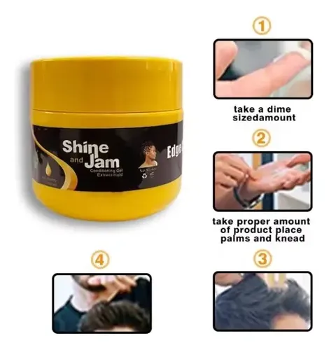 Gel Trenzado De Sujeción Fuerte Para Trenzas Giratorias,