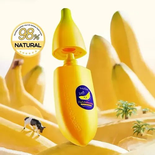 Crema Para Manos Hidratante Nutritiva Frutal Sadoer Banana