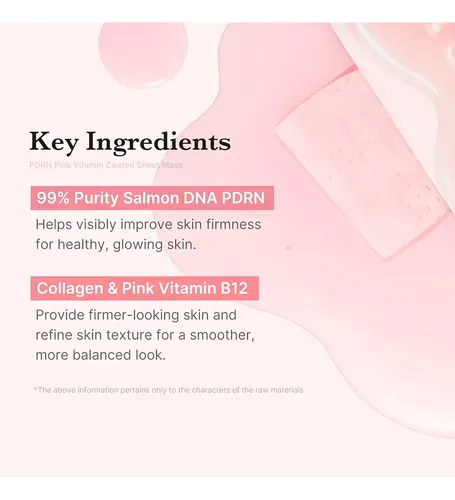 Mascarilla Medicube Pdrn Pink Vita Hidratante Glow Coreana