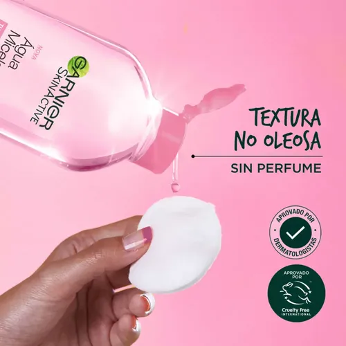 Agua Micelar Garnier Desmaquillante Skin Active X 400 Ml